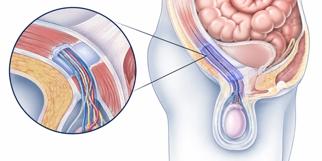 Hernia scrotal pain and inguinal canal anatomy